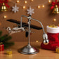 Sunnytech Solar Plane Aircraft Balancing Toy Black Propeller Kinetic Art Balance Toy Balancing Decompressive Science Home Office Toy for Desk Physics