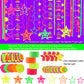 508ft UV Neon Paper Garland Crepe Streamers Glow in The Dark Party Supplies Garland Neon Party Decorations Streamers for Blacklight Reactive