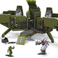 MEGA Halo Toy Building Sets, Pelican Inbound Vehicle with 2024 Pieces, 3 Micro Action Figures and Accessories, for Collectors