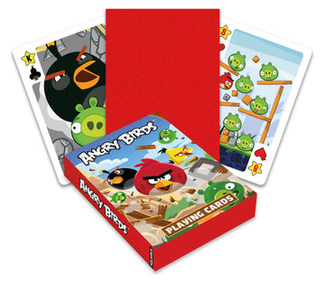 AQUARIUS Angry Birds Playing Cards - Angry Birds Themed Deck of Cards for Your Favorite Card Games - Officially Licensed Angry Birds Merchandise