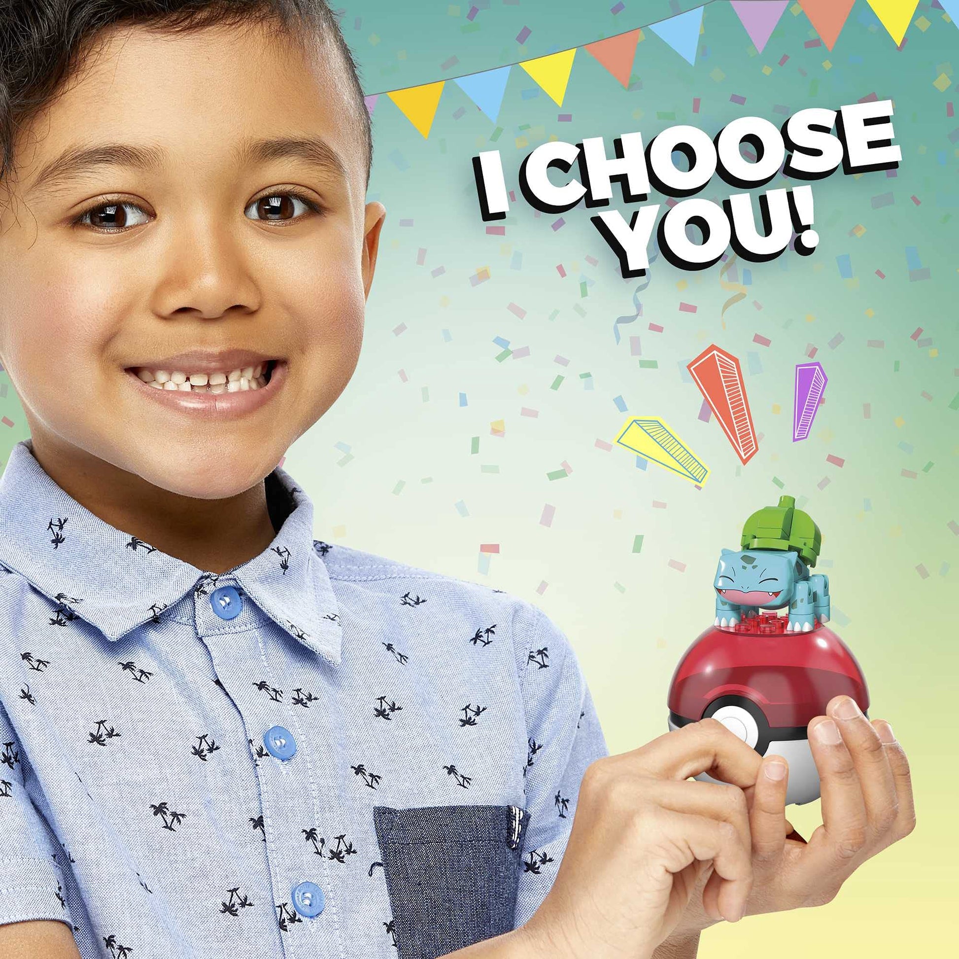 Mega Construx Pokemon Bulbasaur Construction Set, Building Toys for Kids [Amazon Exclusive]