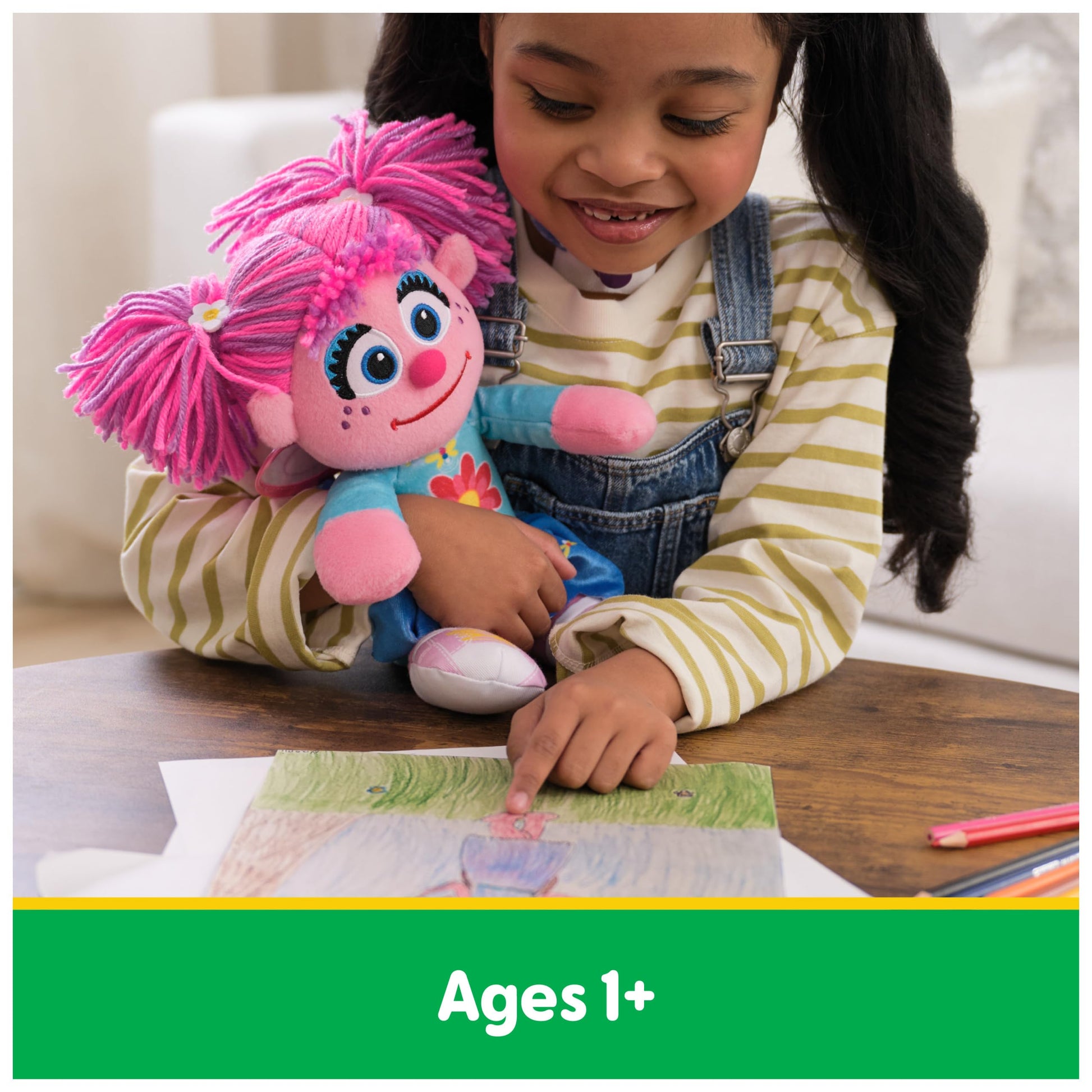 GUND Sesame Street Abby Cadabby Take Along Buddy 13-Inch Plush for Ages 1+