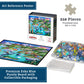 Boardwalk Alaska's Inside Passage 210 Piece Personal Puzzle, Jigsaw Puzzles with Premium Box, Alaska Gifts for Adults, 6"x8"