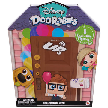 Just Play Disney Doorables Up Collector Pack, Collectible Blind Bag Figures, Kids Toys for Ages 5 Up, Amazon Exclusive