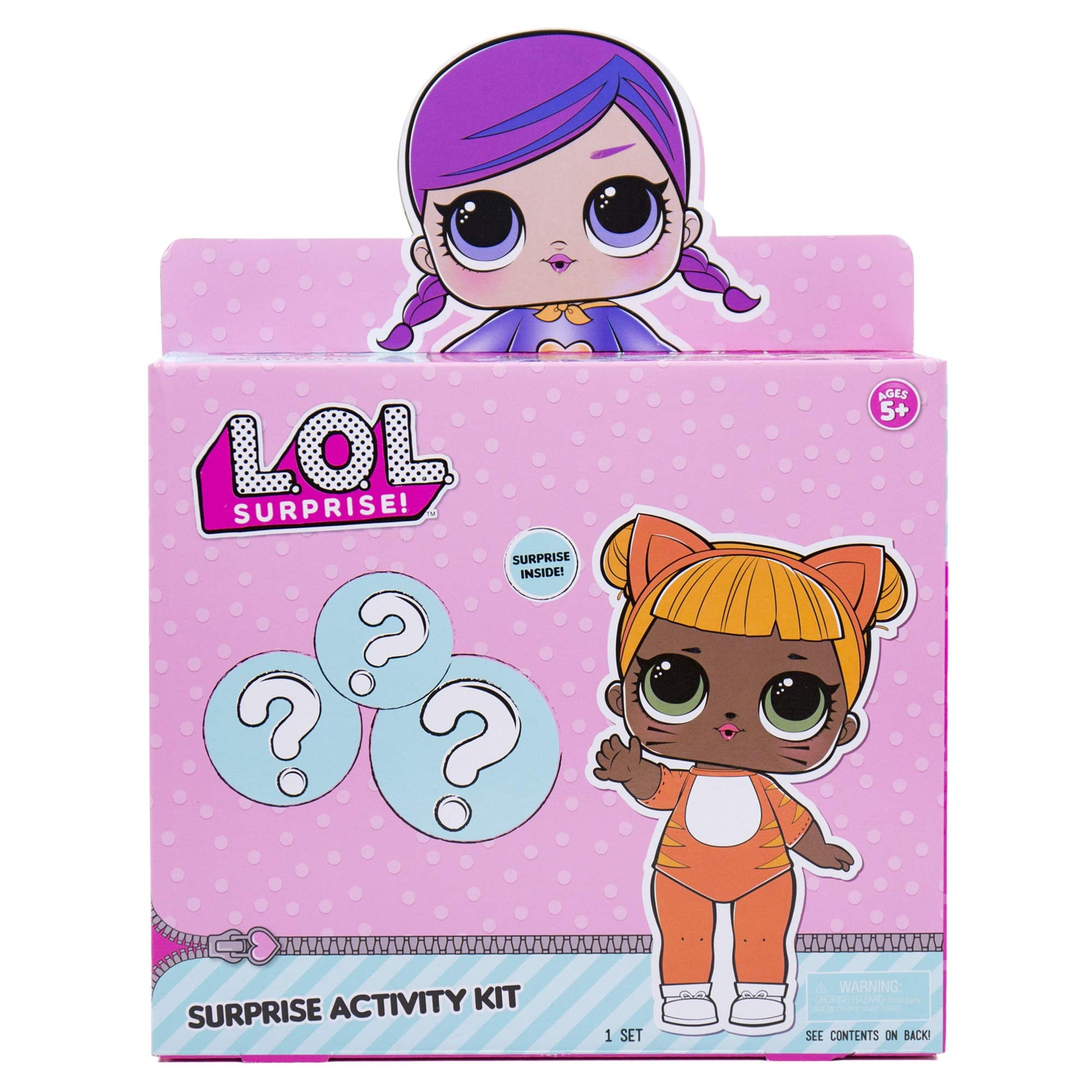 LOL Surprise! DIY Jewelry Making Kit - 700+ Beads, Alphabet, Round, Metallic & More