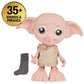 Wizarding World - 8.5" Harry Potter Elf Dobby Interactive Doll with Stocking and 30+ Sounds and Phrases - Harry Potter Gifts - Toys Kids 6+