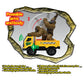 Light & Sound: Gorilla Transporter - Children's Play Truck & Gorilla Figurine, Ages 3+