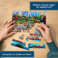 Boardwalk New York Central Park 210 Piece Personal Puzzle, Jigsaw Puzzles with Premium Box, New York Gifts for Adults, 6"x8"