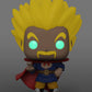 Funko Dragon Ball Super POP! Animation Vinyl Figure Specialty Series Super Saiyan Hercule (Glow) 9 cm, Multicolor