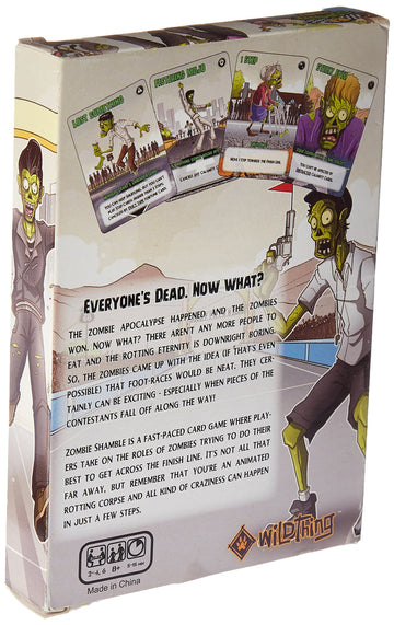 WildFire Zombie Shamble Board Game