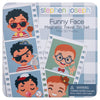 Stephen Joseph Funny Faces Magnetic Toy for Kids, Boy Travel Tin Game