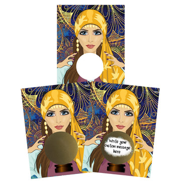 My Scratch Offs - 20 Pack DIY Make Your Own Halloween Party Fortune Teller Scratch Off Cards & Stickers for Party Games, Teacher Rewards, Small