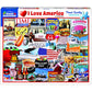 White Mountain 1000 Piece Jigsaw Puzzle Patriotic American, I Love America
