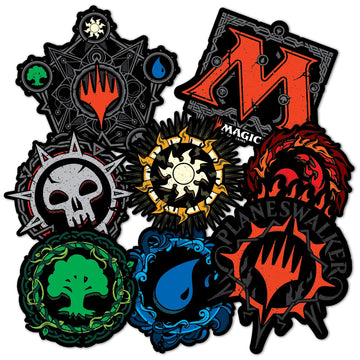 Desert Cactus Magic: The Gathering Stickers Vinyl Decal Laptop Water Bottle Car Scrapbook Sheet Decorations Birthday Favor Party Supplies (2-1)