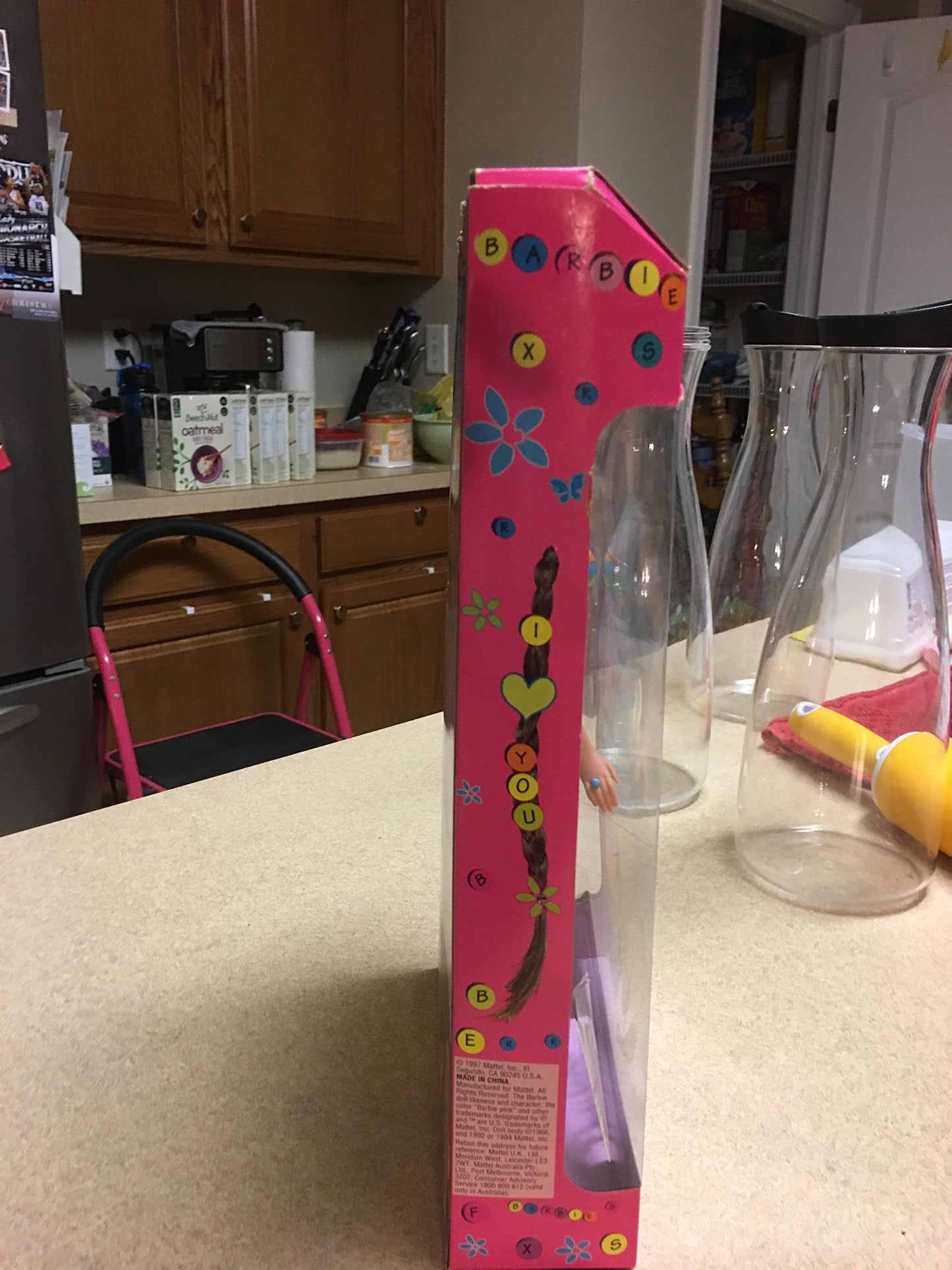 Barbie Brunette Bead Blast