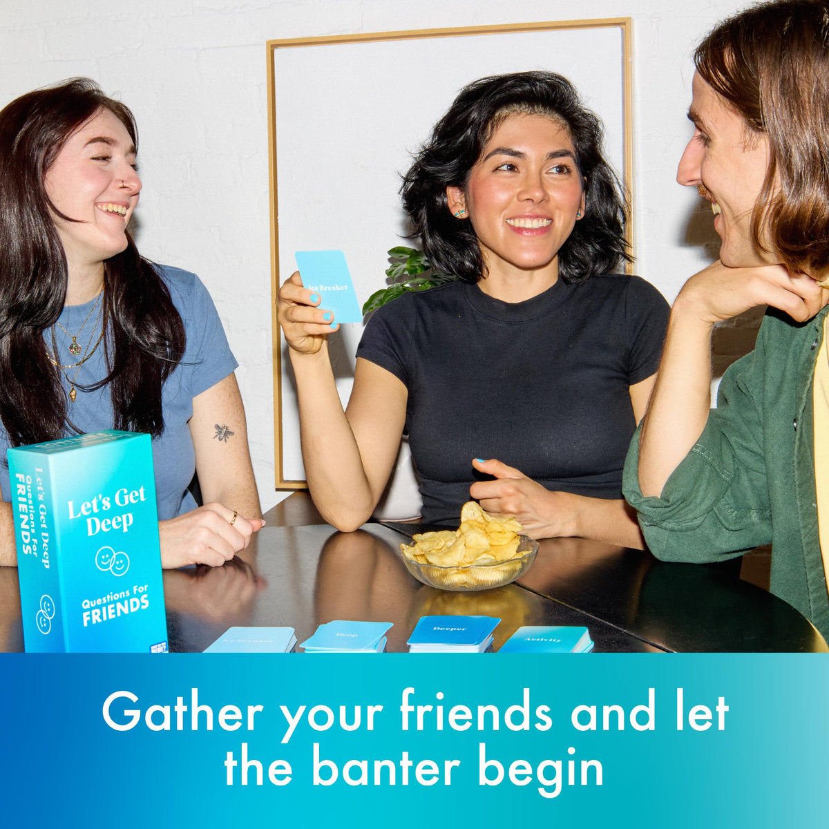 Let's Get Deep: Friends Edition, Group Card Game by Relatable