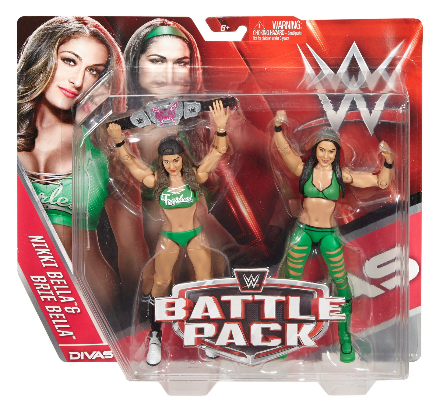 WWE Figure 2-Pack, Brie & Nikki Bella