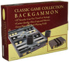 Hansen Classic Games - 11" Backgammon Attache Case - Includes Pips, Dice, Doubling Dice, and Dice Cups - 038011