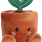 Aurora® Adorable Palm Pals™ Terra Potted Plant™ Stuffed Animal - Fun Collectible Plush for Kids and Adult Collectors - Perfect for Decorating Rooms