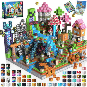 Magnetic Blocks - 150PCS Magnetic Building Blocks Cubes Adventurer, Magnet Toys for Kids Age 3+, Toy Building Set for Kids, Magnet Construction Easter