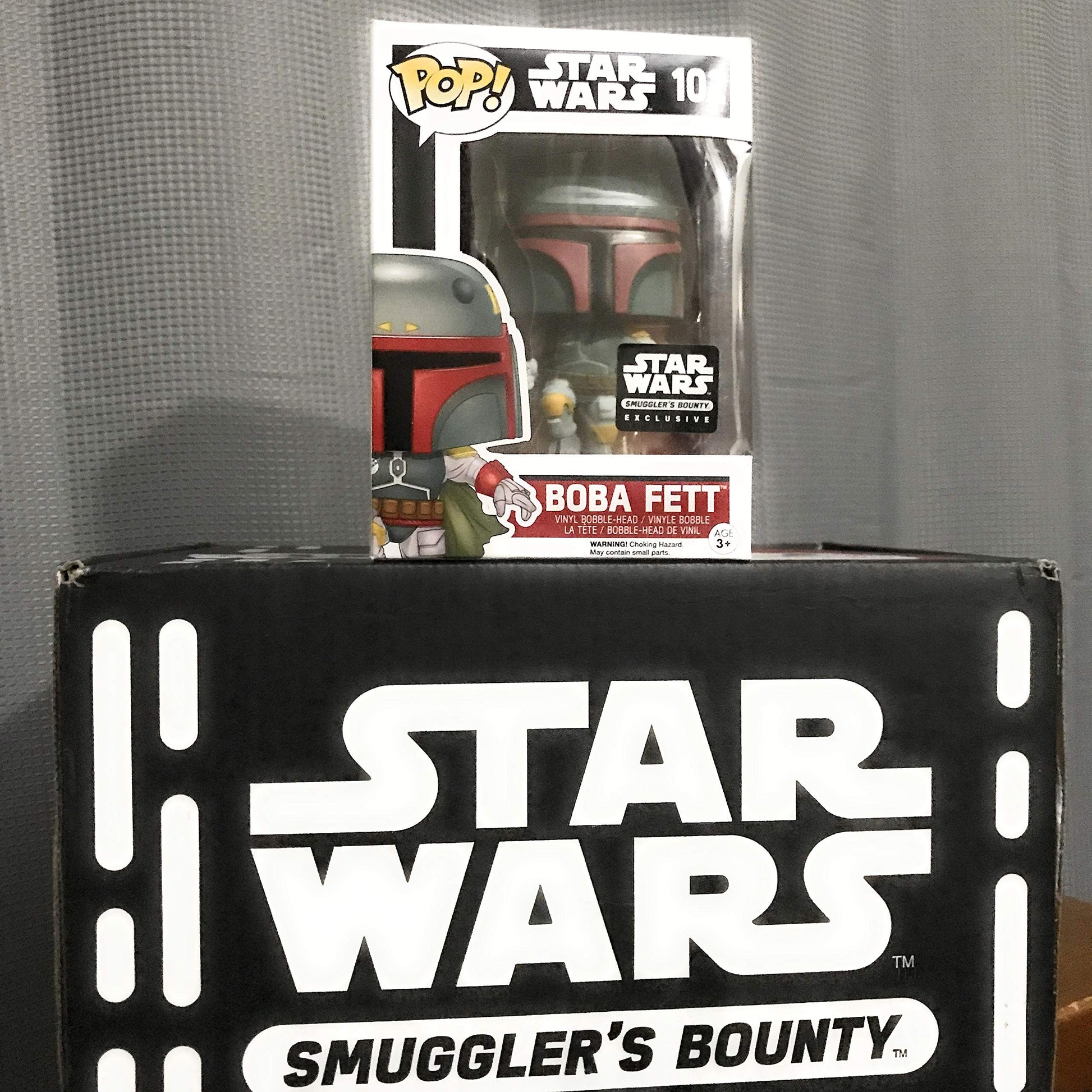 Funko POP Star Wars: Boba Fett Action Figure Exclusive Smuggler's Bounty