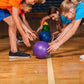 Champion Sports All-Around Rhino Skin Ball, 7-Inch Yellow Medium Bounce Dodgeball