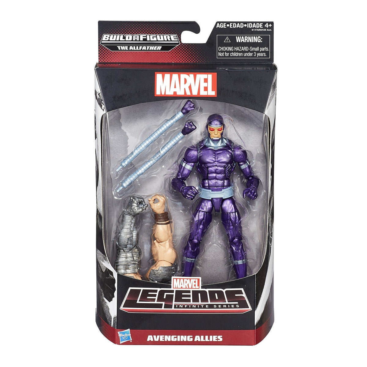 Marvel Legends Infinite Series Avenging Allies Machine Man 6 Inch Figure