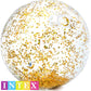 Matty's Toy Stop Intex Pink & Gold Glitter Beach Balls (28") Gift Set Bundle - 2 Pack