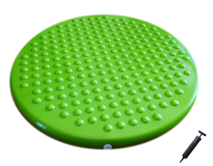 AppleRound Jr. Inflatable Sensory Wiggle Seat for Kids - 12 Inch (31 cm) School Cushion with Pump - Improves Focus, ADHD & Classroom Sitting - Active