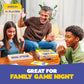 Shut The Box by Relatable, The Classic Choice for Tabletop Games, Math Games, Board Games for Kids and Adults, and Strategy Games, Includes 2 Dice, 1