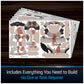 4D Build God of War Kratos 3D Puzzle Bust Model Kit with Stand, Room Décor