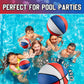 7-Inch Mini Basketballs Size 3 (3-Pack) with Pump for Mini Hoops & Pool