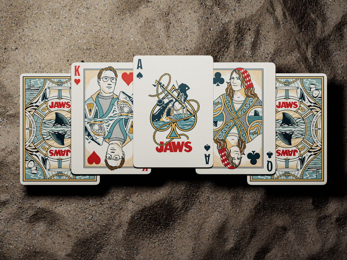 theory11 Jaws 50th Anniversary Playing Cards