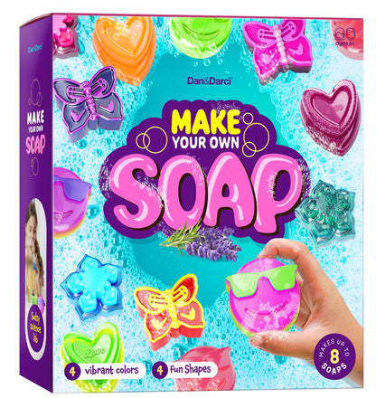 Dan&Darci Soap Making Kit for Kids - Crafts Science Toys - Birthday Gifts for Girls and Boys Age 6-12 Years Girl DIY Kits - Best Educational Craft
