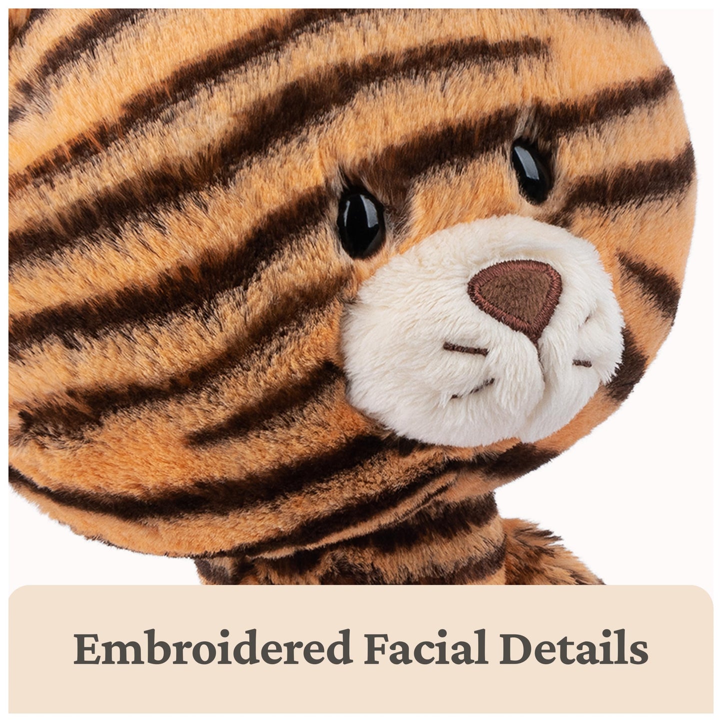 GUND Effe Tiger Take-Along Friends 15-Inch Plush Toy for Ages 1+