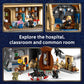 LEGO Harry Potter Hogwarts Castle: Hospital Wing Building Toy for Girls & Boys - Pretend Play Set for Kids, Ages 9+ - W/7 Minifigures & Wolf Patronus