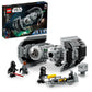 LEGO Star Wars TIE Bomber Model Building Kit, Star Wars Toy Starfighter with Gonk Droid Figure, Darth Vader Minifigure and Lightsaber, Collectible