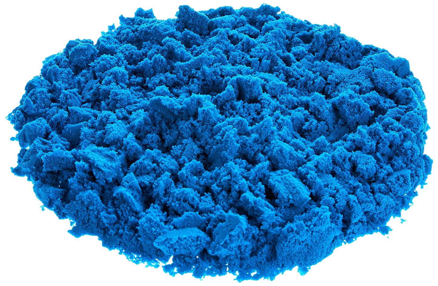 Amazon Basics 11 Piece Moldable Sensory Sand Toy Kit with Castle Molds and Tools, 3lbs Blue Color, for Kids Ages 3 and Up