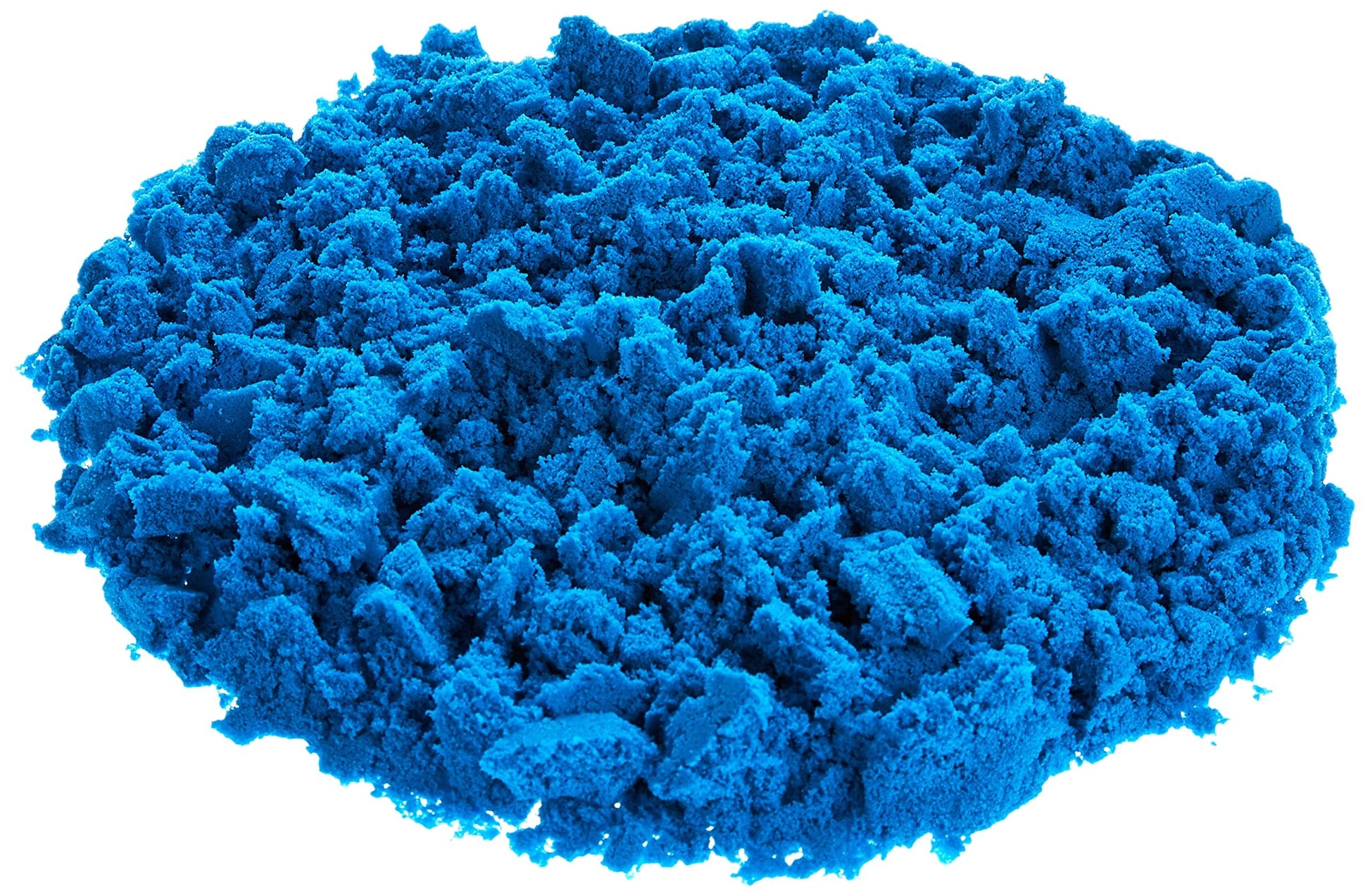 Amazon Basics 11 Piece Moldable Sensory Sand Toy Kit with Castle Molds and Tools, 3lbs Blue Color, for Kids Ages 3 and Up
