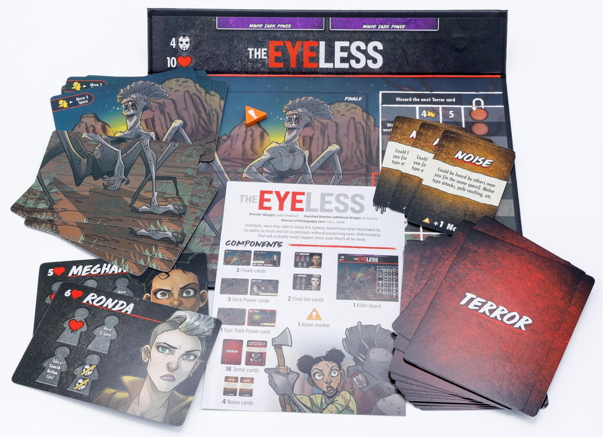 Van Ryder Games - Horror Board Game - Final Girl - Don't Make a Sound - Feature Film Box - Core Box Required - 1 Player - 20-60 Minutes Gameplay