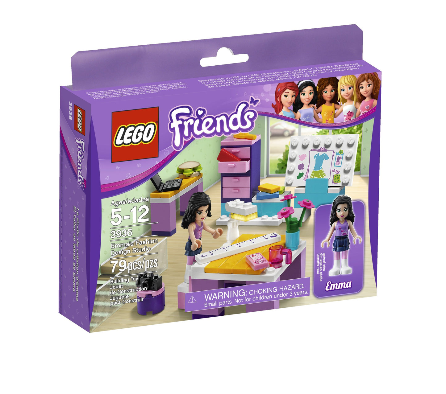 LEGO Friends Emma’s Design Studio 3936