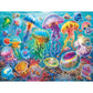 White Mountain 500 Piece Jigsaw Puzzle Beautiful Ocean Animal, Jellyfish