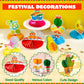 JOYIN 12 PCs Cinco De Mayo Fiesta Honeycomb Cactus Table Centerpiece, Party Decoration for Fun Fiesta Taco Party Supplies, Luau Event Photo Props