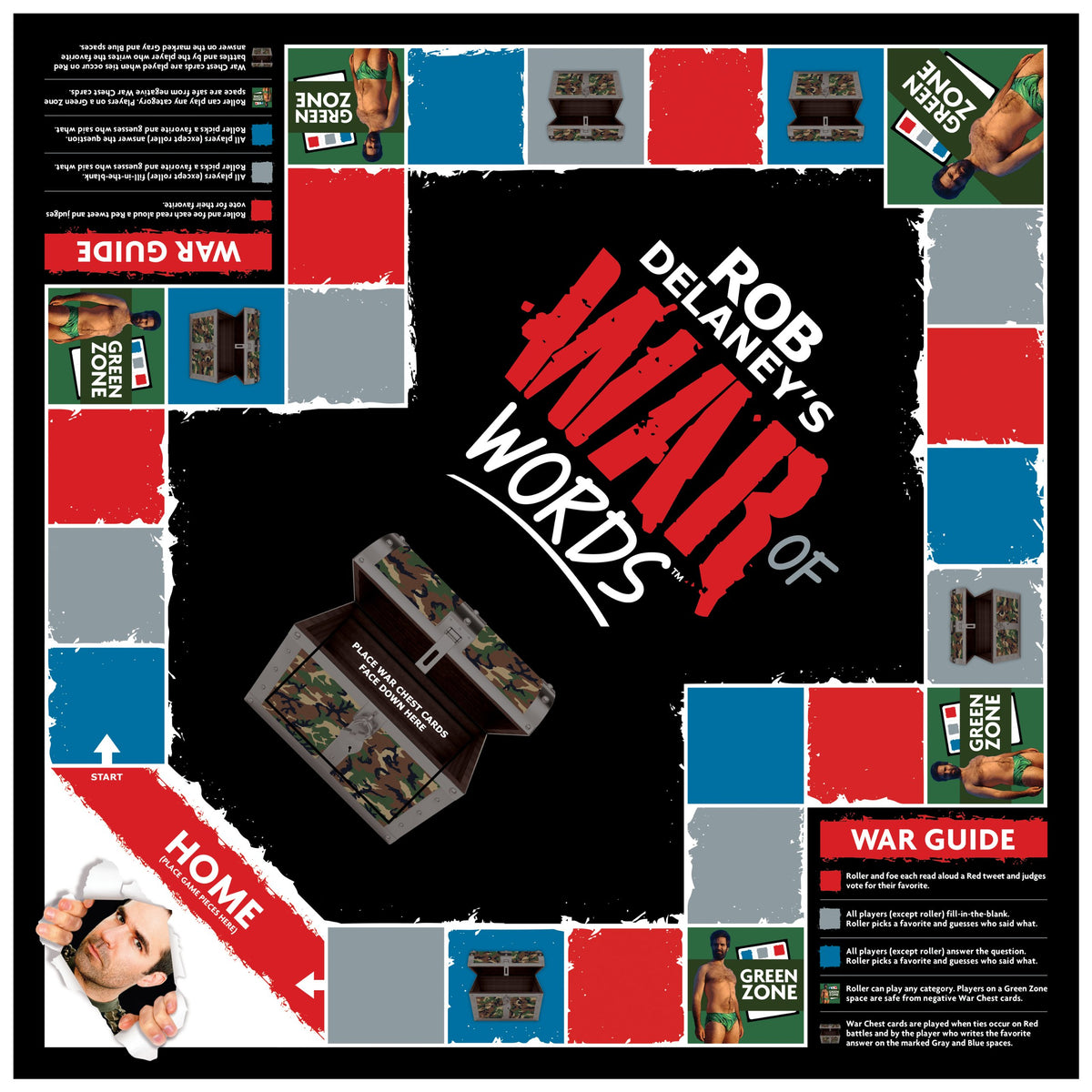 Rob Delaney's War of Words Board Game