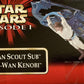 Star Wars Episode I GUNGAN SCOUT SUB Vehicle with Exclusive Obi Wan Kenobi Action Figure
