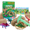 Wow in the World Dino DIG & Diorama | 10 Dig-Out Plaster Dinosaur Eggs, Prehistoric DIY Diorama, Companion Audio Content, Bonus Reusable Science Tool