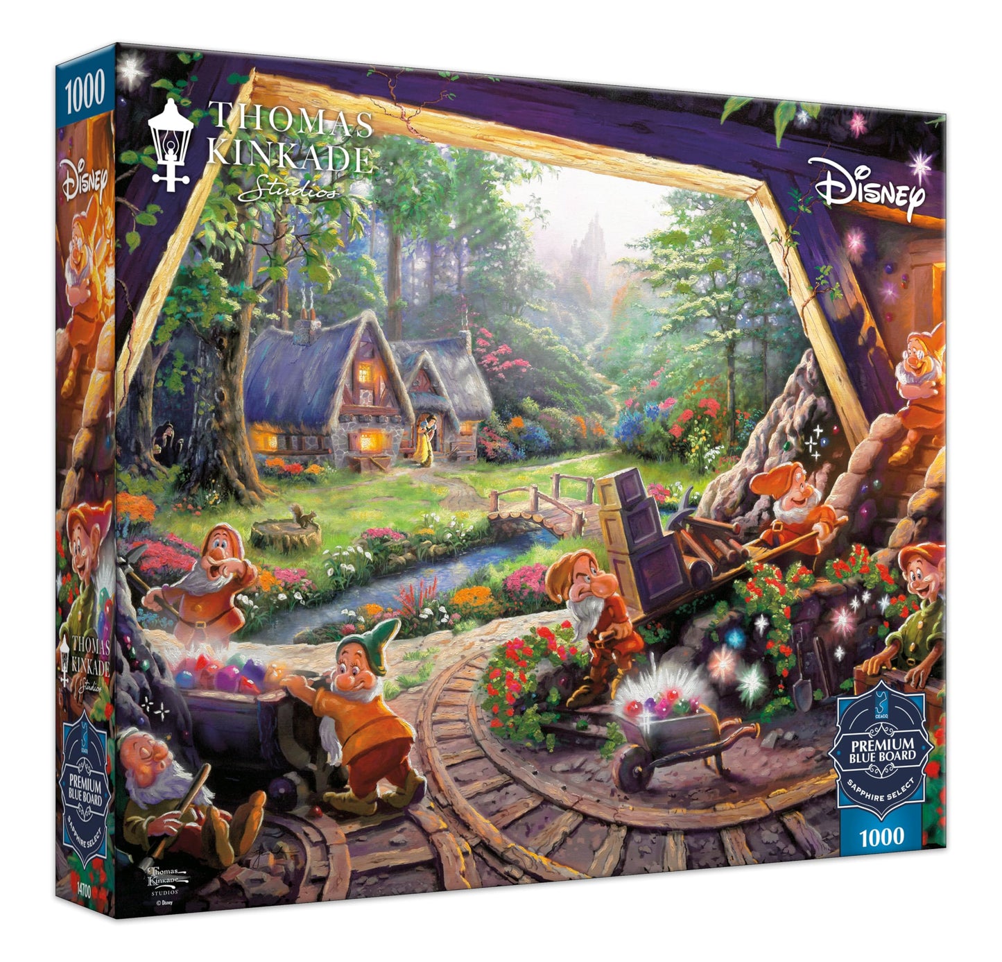 Buffalo Games - Thomas Kinkade Disney - Snow White - 1000 Piece Puzzle