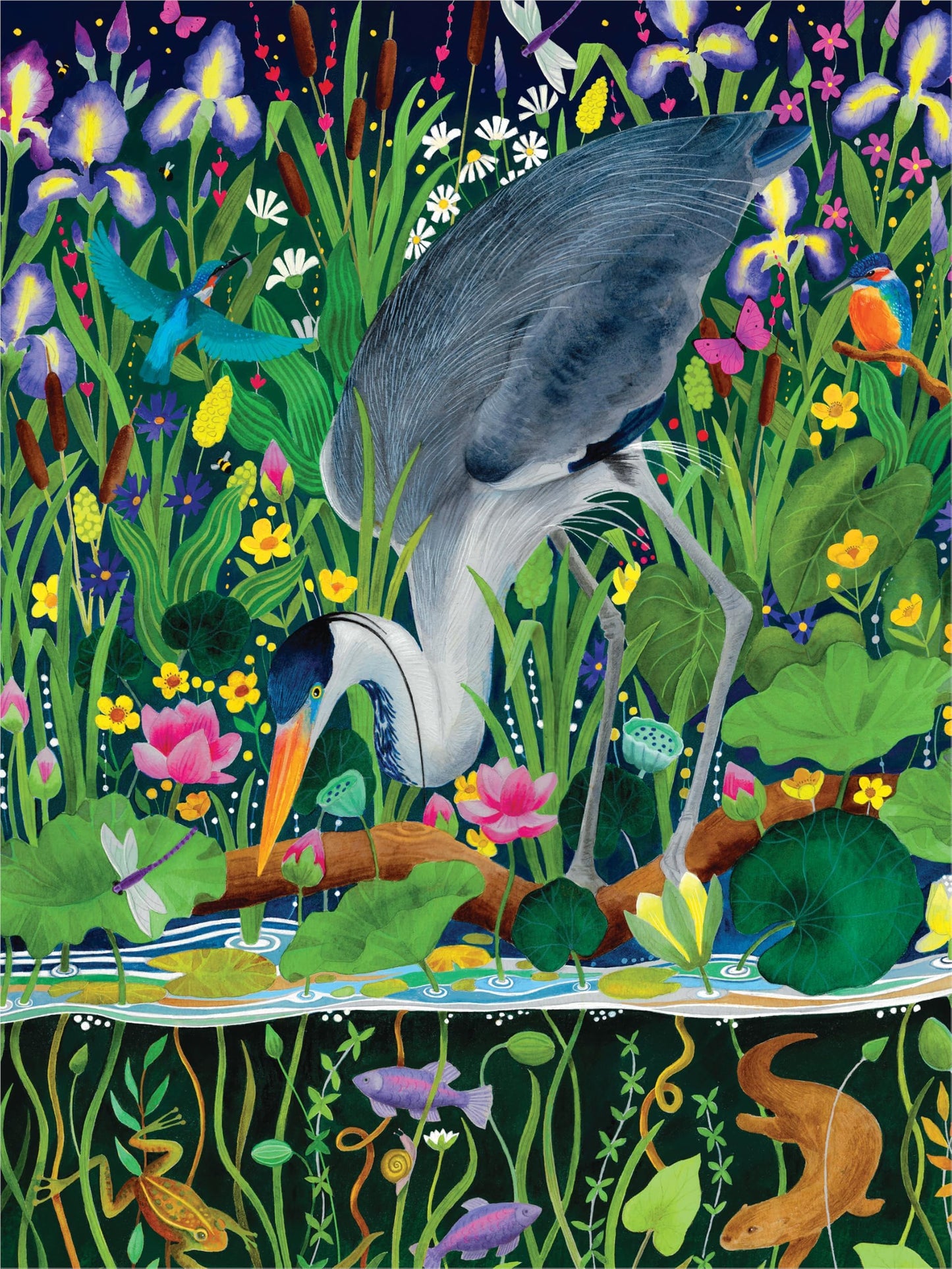 Ceaco - The Garden of Earthly Delights Glow - 750 Piece Puzzle for Adults