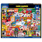 White Mountain 300 Piece Jigsaw Puzzle Retro Collage Gift, Card Games