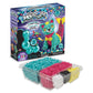 The Orb Factory Orbmolecules Merkitty Never Dries Compound, Aqua/Pink/Yellow, 9.44" x 3.44" x 8.44"-Packaging May Vary